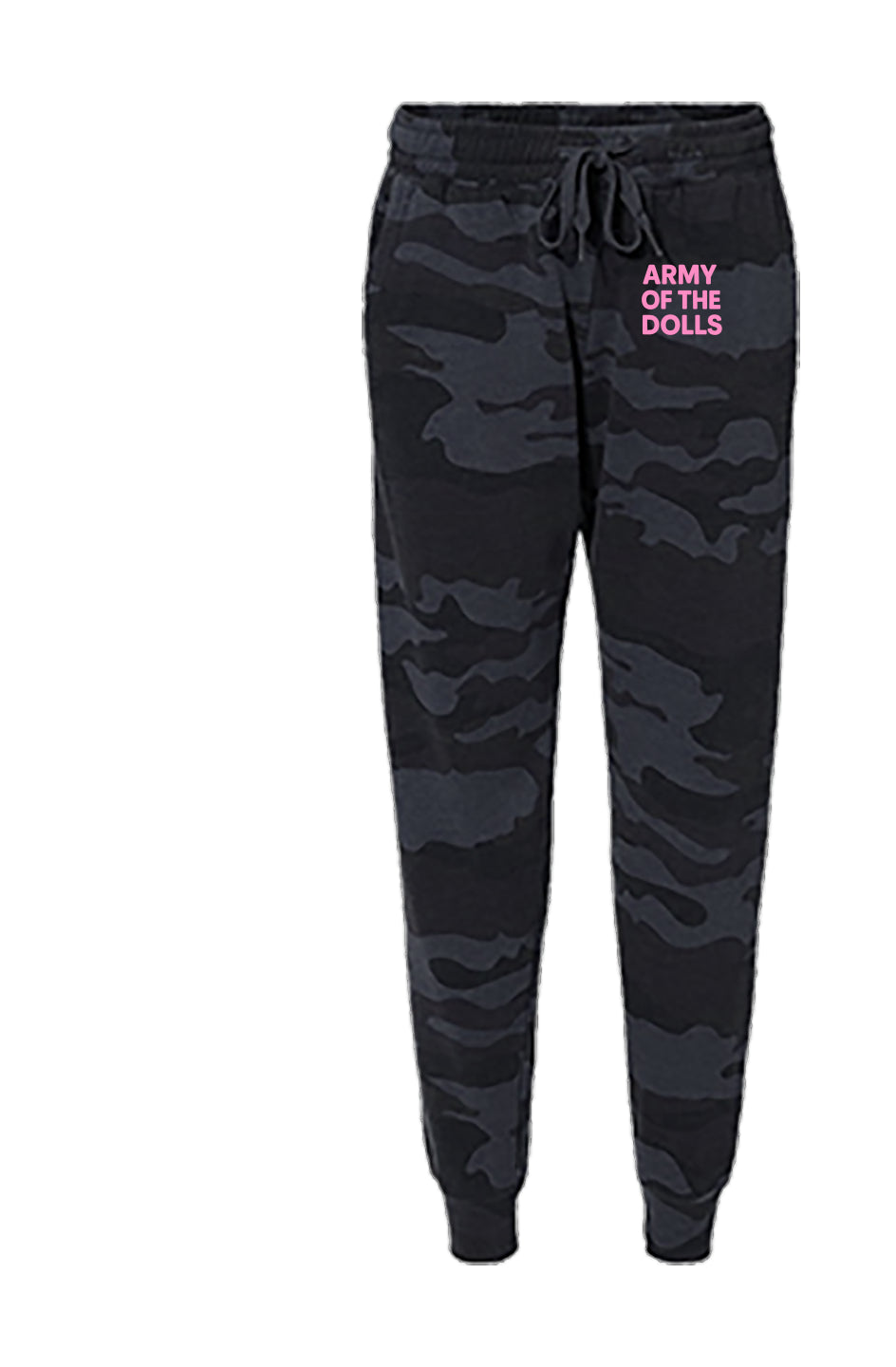 Womens Camo Wash Sweatpants