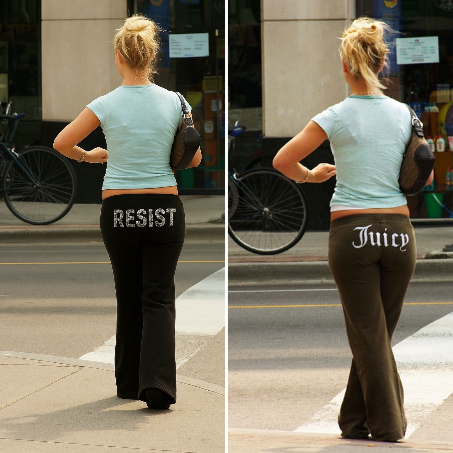 The sassy "Resist" Performance Leggings