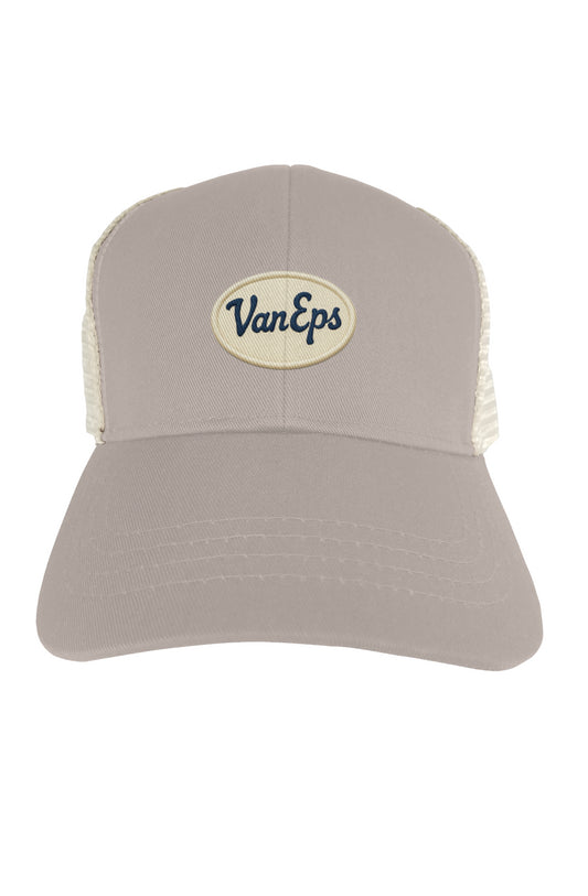 Haus of "Van Eps" Trucker Hat - Y2K Navy, Cream, G